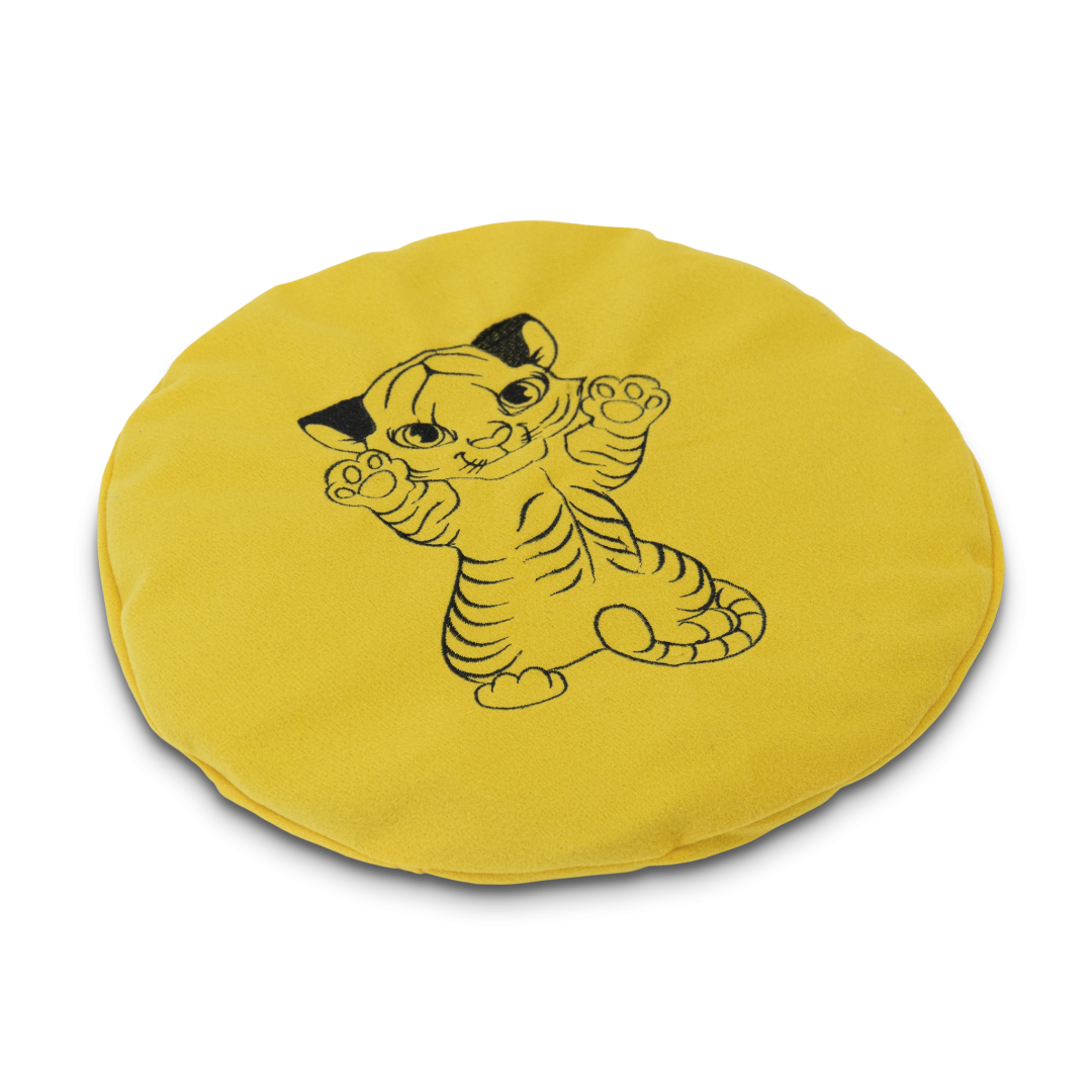 Pillow `Tiger` filled with microspheres d30 cm